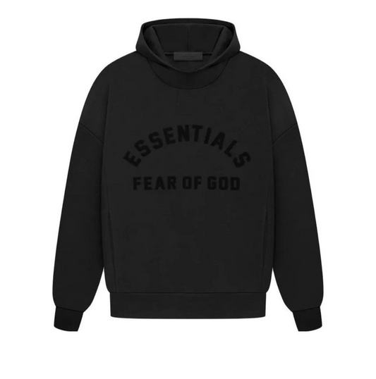 Fear of god Essentials SS23 Arch Logo Hoodie ‘Jet Black’